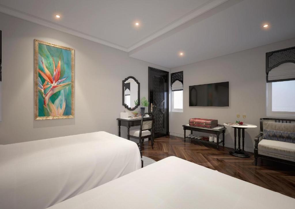Hanoi Graceful Hotel And Travel Eksteriør billede