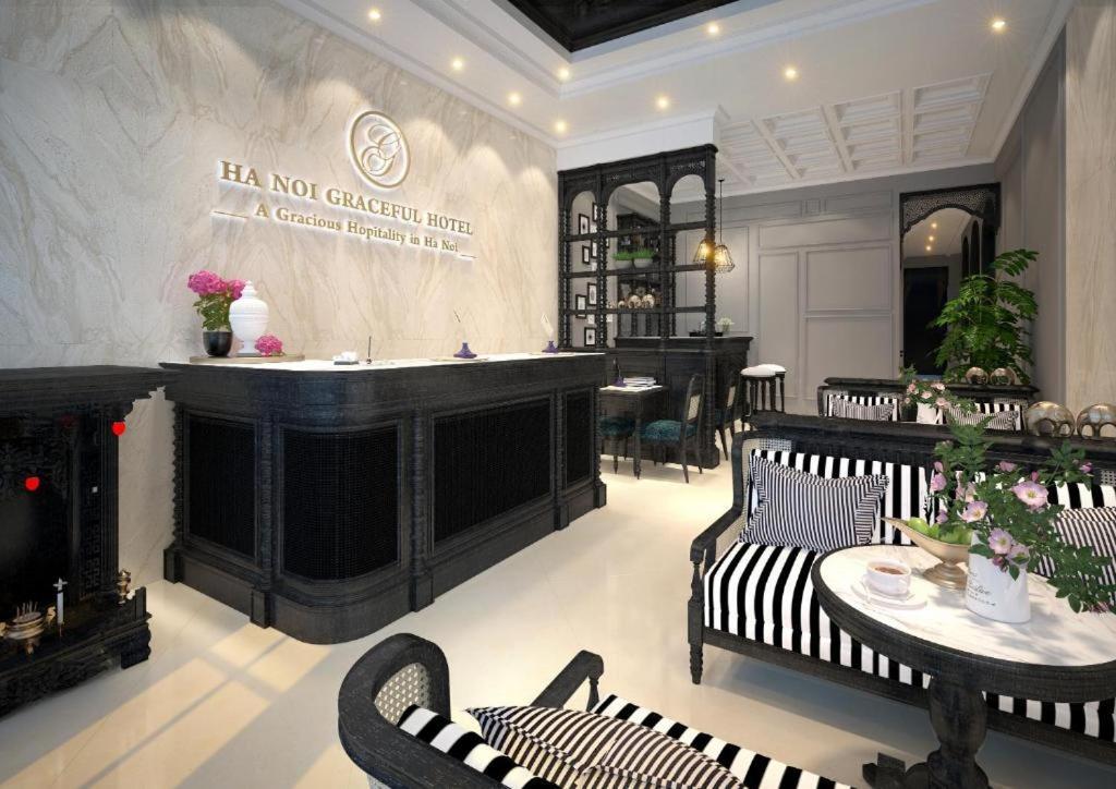 Hanoi Graceful Hotel And Travel Eksteriør billede